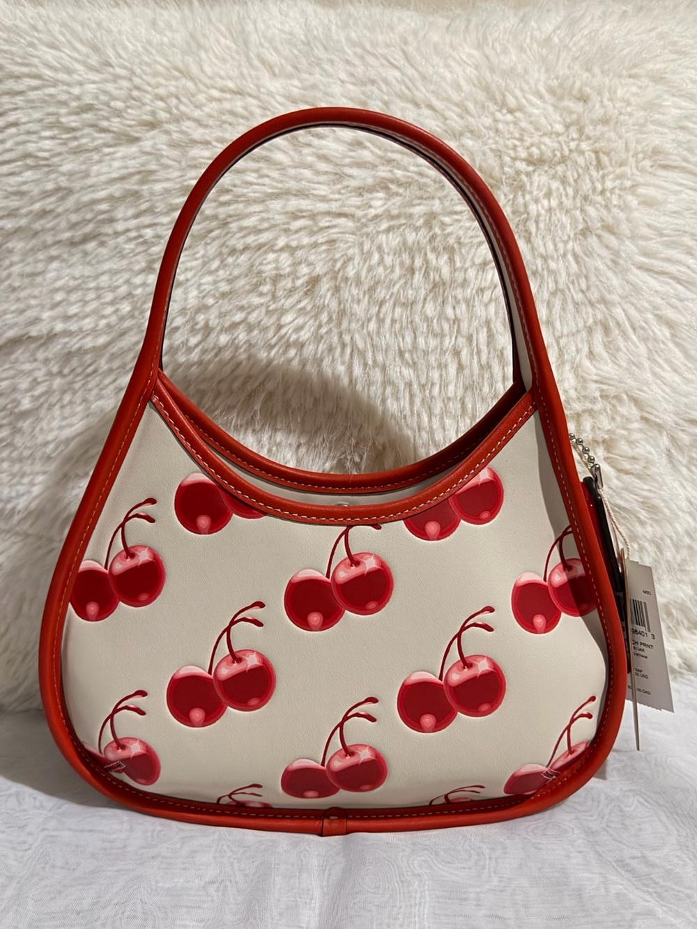 Coach Ergo Bag with Cherry Print